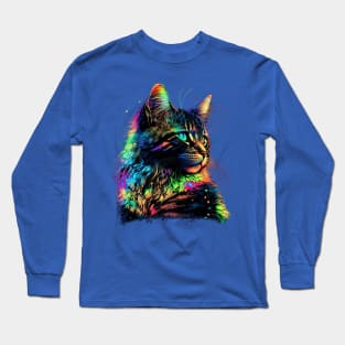 Maine Coon Kitten Long Sleeve T-Shirt